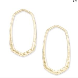 Kendra Scott Gold Danielle Open Framed Earrings